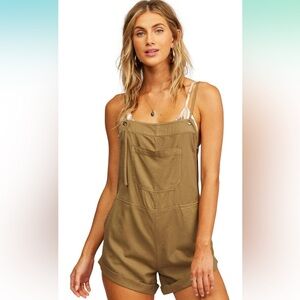 Billabong Women's Wild Pursuit Short Overalls